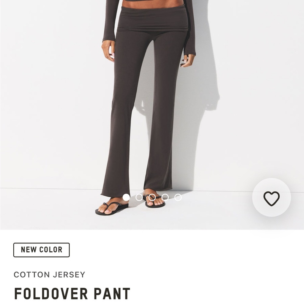 SKIMS Foldover Pant Iron